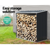 Image de Bc-elec - 5662-0505 Abri de stockage de bois 163 x 83 x 154cm, Abri et stockage de bois
