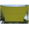 Image de Perel   Voile D'Ombrage Carrée 3.6 X 3.6 M   Protection Uv 90%   Toile En Polyester Déperlant 160 G/m²   Anneaux En Acier Inoxydable   Vert Citron