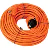Image de Perel - Rallonge, H05vv-f 3g1.5, 20 M, 16 A/230 V, 3500 W, Type E/f, Schuko, Usage Intérieur, Pvc, Orange
