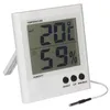 Image de Velleman   Thermo-hygromètre Digital Avec Grand Écran Lcd   Température Intérieure 0 À 50°c   Humidité 20 À 90%   Alarme De Congélation