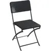 Image de Chaise Pliante Rotin Perel Pliable, Design Rotin, Robuste - Perel