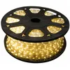 Image de Hq-power Tube Lumineux Led, Guirlande Lumineuse, Tube Led Extérieur, Cordon Lumineux, Flexible Lumineux, Décoration Pour Intérieur Et Extérieur, 36 Led/mètre, Blanc Chaud, 45 M