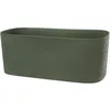 Image de Jardinière Xl À Réserve D'Eau - Garden Id Respect - Vert De Gris 80 X 38 Cm - 100% Déchets Ménagers - 100% Recyclable