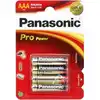 Image de PANASONIC Alkalické baterie Pro Power LR03PPG/4BP AAA 1,5V (Blistr 4ks)