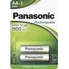 Image de 1x2 Panasonic Accu NiMH Mignon AA 1900 mAh Ready to Use
