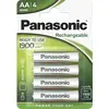 Image de 1x4 Panasonic Accu NiMH Mignon AA 1900 mAh Ready to Use