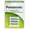 Image de 1x4 Panasonic Accu NiMH Micro AAA 750 mAh Rechargeable Evolta