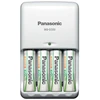 Image de Panasonic BQ-CC03 - Batterie nickel-métal hydrure (NiMH), Intérieur, AA, AAA, Hybride, Chargeur de batterie hybride (blanc)
