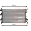 Image de VAN WEZEL 18002149 Radiateur Refroidissement moteur