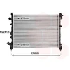 Image de VAN WEZEL 43002164 Radiateur Refroidisseur d'eau Refroidisseur de moteur pour RENAULT ESPACE III (JE0) LAGUNA I (B56, 556) LAGUNA I Grandtour (K56)