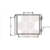 Image de VAN WEZEL 43002159 Radiateur Refroidisseur d'eau Refroidisseur de moteur pour RENAULT RAPID Kasten (F40, G40)