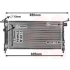 Image de Van Wezel Refroidisseur d'eau pour Opel Combo Corsa B + Combi Kasten 1,4 + Si 16V