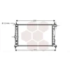 Image de VAN WEZEL 47002037 Radiateur Refroidisseur d'eau Refroidisseur de moteur pour SAAB 9-5 break (YS3E) 9-5 (YS3E)