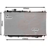 Image de VAN WEZEL 83002016 Radiateur à eau pour moteur, compatible avec les modèles KIA SHUMA II (FB), SEPHIA (FA), SEPHIA berline (FA), SHUMA (FB) et SHUMA II berline (FB)
