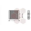 Image de VAN WEZEL 13006226 Echangeur de chaleur chauffage intérieur radiateur pour NISSAN TERRANO II (R20) pour MITSUBISHI Lancer V Berline (CBA, CDA, CEA)