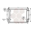 Image de VAN WEZEL 03002231 Radiateur Radiateur à eau Radiateur moteur pour AUDI A6 Avant (4F5, C6) A6 Avant (4B5, C5) A6 Berline (4F2, C6) A6 Allroad (4FH, C6)