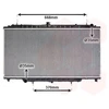 Image de VAN WEZEL 13002246 Radiateur Radiateur à eau Radiateur moteur pour NISSAN Patrol GR V SUV (Y61)
