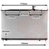 Image de Radiateur moteur Van Wezel pour Hyundai Santa
