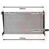 Image de VAN WEZEL 47002062 Radiateur Radiateur à eau Radiateur moteur pour SAAB 9-5 Break (YS3E) 9-5 (YS3E)