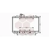 Image de VAN WEZEL 52002085 Radiateur Refroidisseur d'eau Refroidisseur de moteur pour SUZUKI SX4 (EY, GY) SX4 Stufenheck (GY)