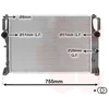 Image de VAN WEZEL 30002449 Radiateur Refroidisseur d'eau Refroidisseur de moteur adapté à MERCEDES-BENZ Classe E Berline (W211) Classe E modèle T (S211) CLS (C219)
