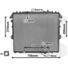 Image de VAN WEZEL 53002496 Radiateur Refroidisseur d'eau Refroidisseur de moteur pour TOYOTA HILUX III Pick-up (TGN1, GGN2, GGN1, KUN2, KUN1)