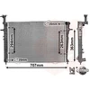 Image de Radiateur, refroidissement moteur *** IR PLUS *** avec accessoires (1710-21361) adaptable sur KIA, Hyundai