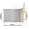 Image de VAN WEZEL 73002099 Radiateur Radiateur à eau Radiateur moteur pour CHRYSLER Ypsilon à hayon pour LANCIA Ypsilon (312)