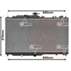 Image de VAN WEZEL 27012702 Radiateur Radiateur à eau Radiateur moteur pour MAZDA CX-3 (DK)