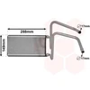 Image de VAN WEZEL 53006714 Echangeur de chaleur chauffage intérieur radiateur pour TOYOTA LAND CRUISER (KDJ12, GRJ12)