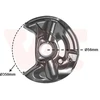 Image de VAN Wezel | Garde-boue, disque de frein (3029371) adaptable sur Mercedes-Benz