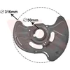 Image de VAN Wezel | Garde-boue, disque de frein (3032371) adaptable sur Mercedes-Benz