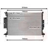 Image de VAN WEZEL 18002643 Radiateur Radiateur à eau Radiateur moteur pour FORD FOCUS III Turnier Kuga Mk2 (DM2) FOCUS III C-Max II (DXA/CB7, DXA/CEU) Grand C-Max