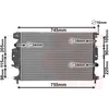 Image de VAN WEZEL 18012716 Radiateur Refroidisseur d'eau Refroidisseur de moteur pour FORD Mondeo V break (CF) S-Max (CJ) Galaxy (CK) Mondeo V bicorps (CE) Mondeo V berline