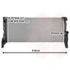 Image de VAN WEZEL 06012722 Radiateur à eau pour BMW X1 (F48), 2 Active Tourer (F45), 2 Gran Tourer (F46), X2 (F39) et MINI Clubman (F54)