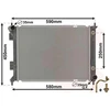 Image de VAN WEZEL 82012709 Radiateur Refroidisseur d'eau Refroidisseur de moteur pour HYUNDAI ix20 (JC) pour KIA VENGA (YN)