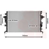 Image de VAN WEZEL 82012720 Radiateur Radiateur à eau Radiateur moteur pour HYUNDAI IONIQ (AE) pour KIA Niro (DE)