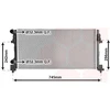 Image de VAN WEZEL 58012340 Radiateur à eau pour moteur, compatible avec la VW Golf VII berline (5G1, BQ1, BE1, BE2), la Golf VII Variant (BA5, BV5), le T-Roc (A11) et le Touran