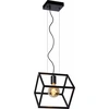 Image de Lampe suspendue minimaliste noire FABIAN 1xE27 40W Lucide