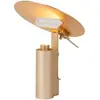Image de Lucide FITS   Lampe de table   Ø 20 cm   LED   1x7 W, 3000 K   finition dorée mate / laiton | Qualité supérieure