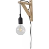 Image de Applique noire scandinave FIX WALL 1xE27 60W Lucide