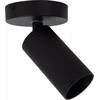 Image de Spot encastré CLUBS noir 1xGU10x40W en aluminium, dimensions : 17,7 x 10 x 10 cm, IP20, Lucide