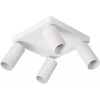 Image de CLUBS plafonnier à tube carré blanc 4xGU10 40W Lucide