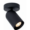 Image de Spot de plafond noir PUNCH 1xGU10 35W Lucide