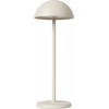 Image de Lampe de table LED rechargeable JOY blanche 1,5 W, blanc chaud, 215 lm, aluminium, dimensions : 32 x 11,5 x 11,5 cm, IP54, Lucide