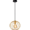 Image de Suspension métallique dorée DANZA Ø25 cm, 1xE27, 40 W, Lucide