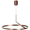 Image de Suspension Led Élégante Applause Cuivre - Ø 80 Cm - 23400/80/96