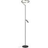Image de Lucide APPLAUSE   Lampe sur pied   Ø 33 cm   LED à intensité variable   Température de couleur réglable   2700 K / 4000 K   Fer gris   Finition gris fer