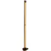 Image de Lampe sur pied LED Janderin 24705/34/05, forme allongée, 17W, température de couleur 2200-3300K, finition marron