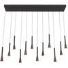 Image de Lampe Pendante De Conception Joakim 12-café Marron Clair - 24407/86/96